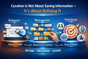 Curation is about refinement