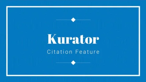 Kurator Citations