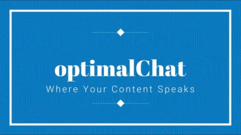optimalChat - a conversation with your curated content