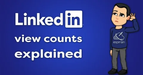 linkedin view counts explained