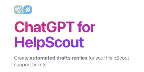chatgpt for helpscout