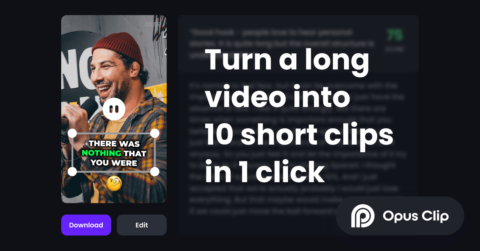 opus clip - ai-powered video repurposing