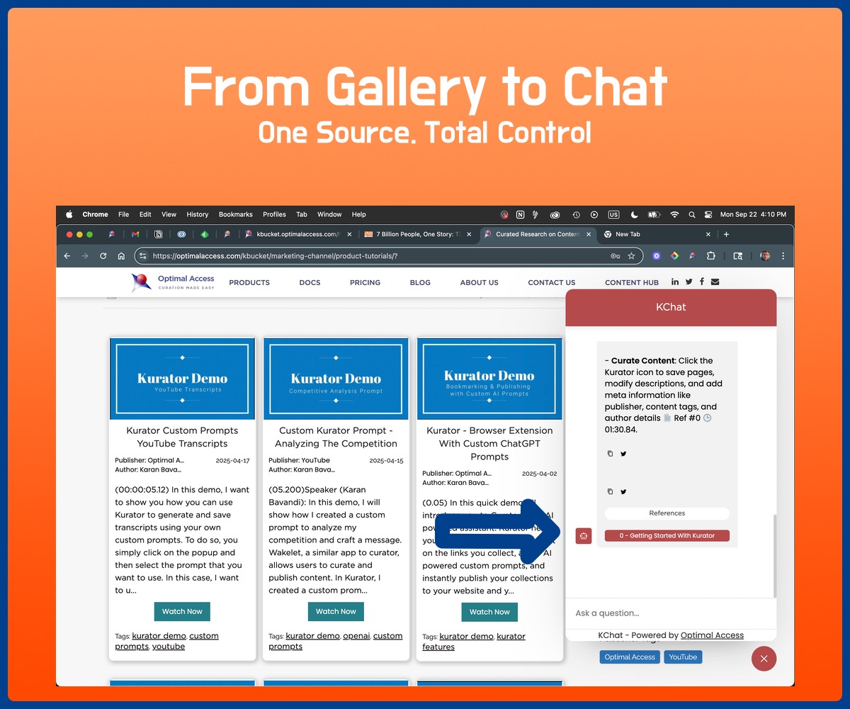Optimal Access Home Page