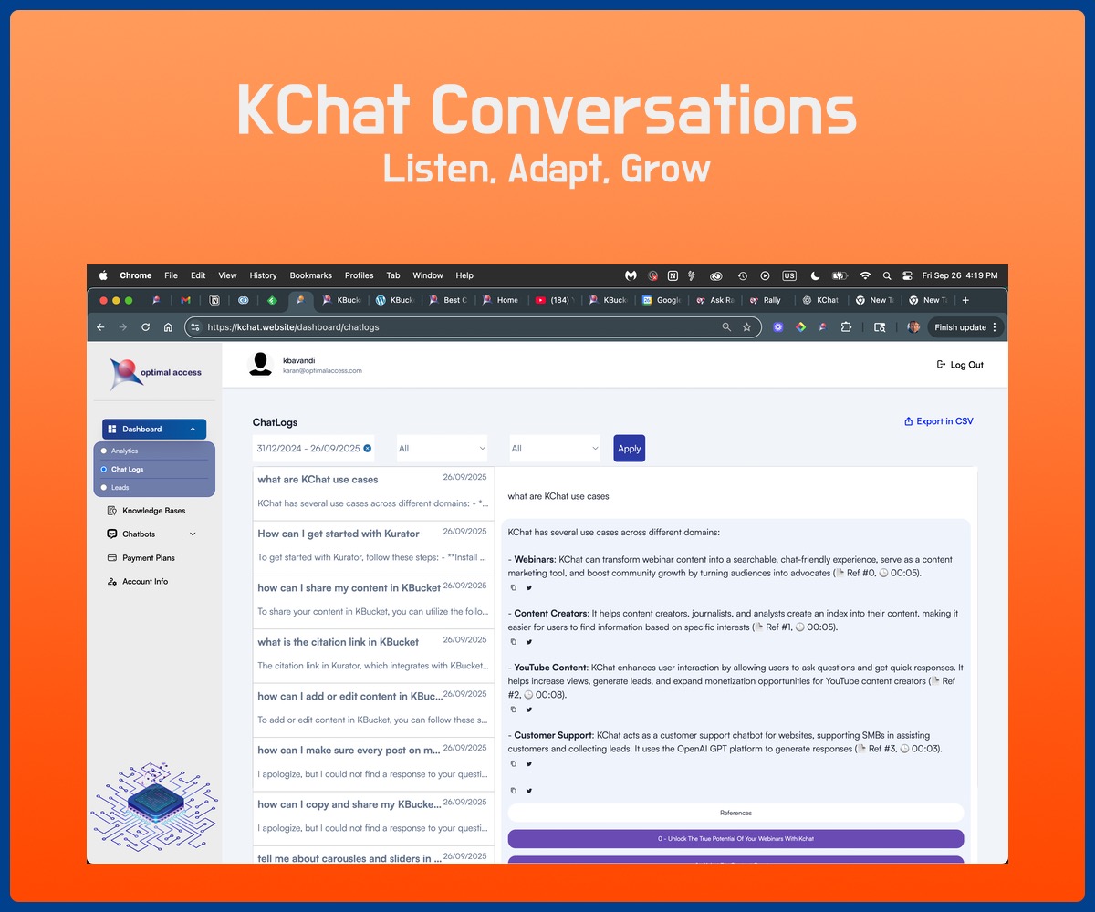 Optimal Access Home Page