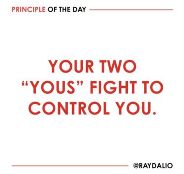 Your Two Yous Fight for Control