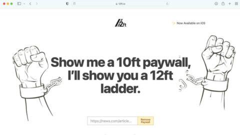 12ft – Hop any paywall