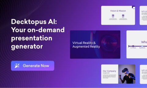 Decktopus AI - Make presentations with AI AI Presentation Assistant