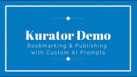 Kurator - Browser Extension with Custom chatGPT prompts